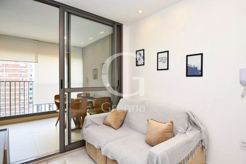 Apartamento para alugar em Jardim Paulista, 44 m²