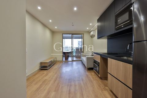 Apartamento para alugar em Moema, 44 m²
