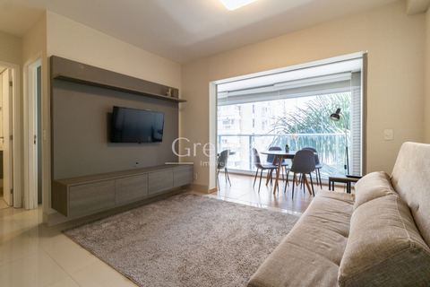 Apartamento à venda em Moema, 45 m²