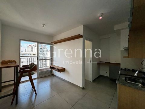 Apartamento para alugar em Pinheiros, 45 m²