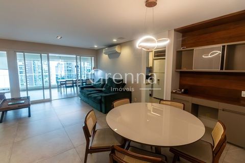 Apartamento para alugar em Brooklin Paulista, 124 m²