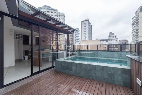 Cobertura à venda em Itaim Bibi, 150 m²