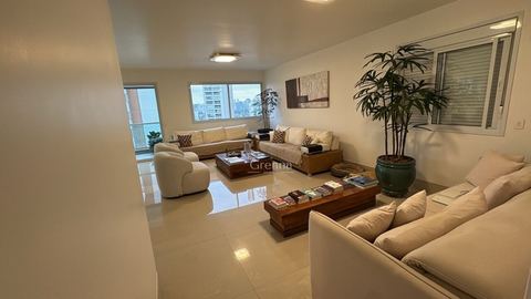 Apartamento para alugar em Brooklin Novo, 198 m²