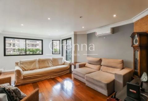 Apartamento para alugar em Moema, 178 m²