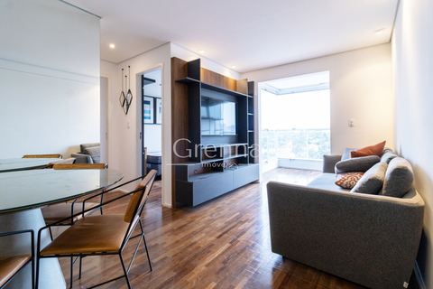 Apartamento para alugar em Pinheiros, 55 m²
