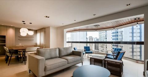 Apartamento para alugar em Moema, 232 m²