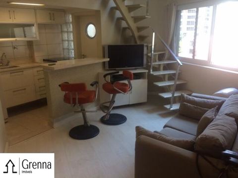 Duplex à venda em Vila Nova Conceição, 45 m²