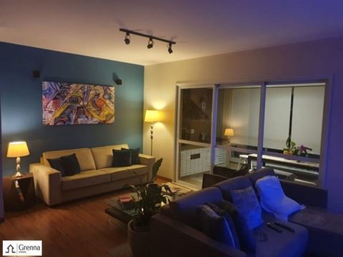 Apartamento à venda em Brooklin Paulista, 134 m²