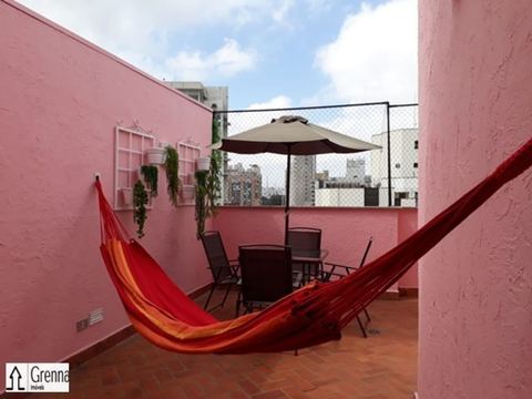 Cobertura à venda em Moema, 124 m²