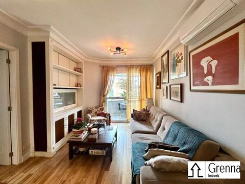 Apartamento à venda em Moema, 75 m²