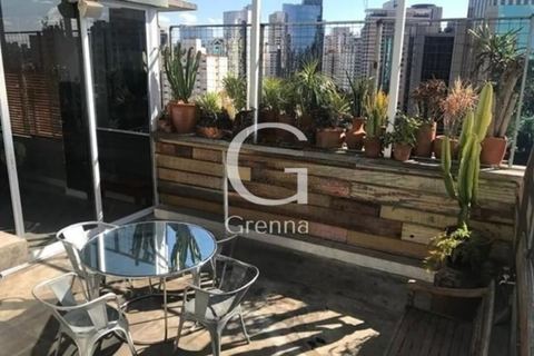 Duplex à venda em Vila Nova Conceição, 285 m²