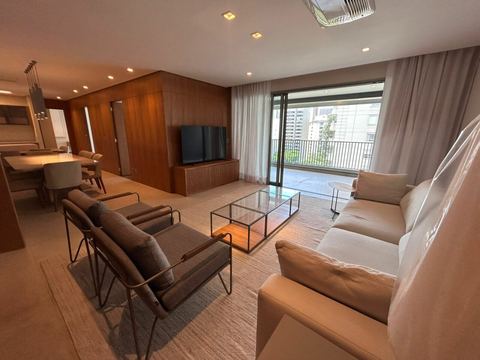 Apartamento para alugar em Moema, 175 m²