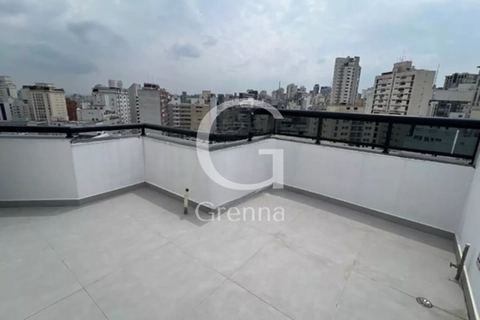 Cobertura para alugar em Jardim Paulista, 110 m²