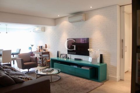 Apartamento à venda em Brooklin Paulista, 138 m²