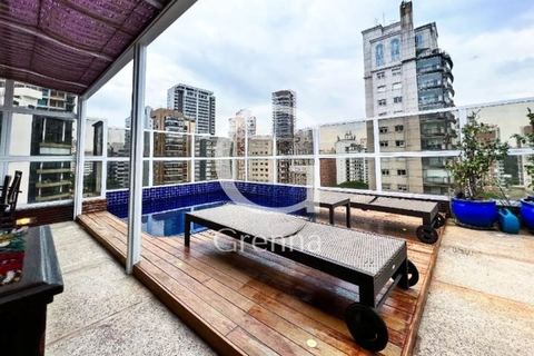 Cobertura à venda em Moema, 373 m²