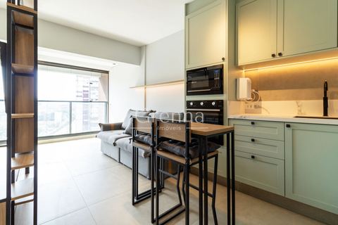 Apartamento para alugar em Moema, 40 m²