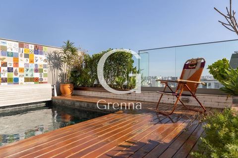 Cobertura à venda em Moema, 280 m²
