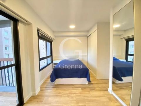 Apartamento à venda em Brooklin Paulista, 32 m²