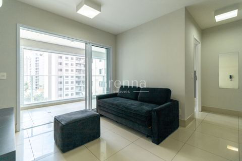 Apartamento para alugar em Moema, 45 m²