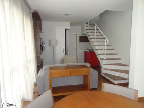 Cobertura para alugar em Vila Olímpia, 133 m²