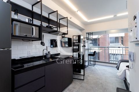 Apartamento à venda em Moema, 21 m²