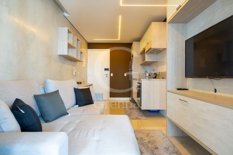 Apartamento à venda em Brooklin Paulista, 43 m²
