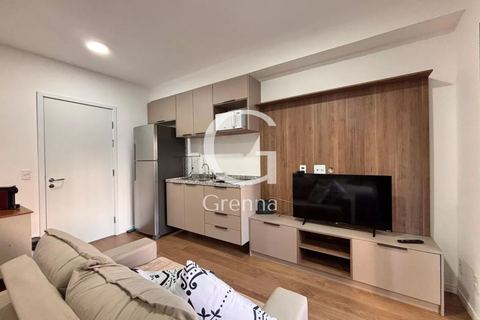 Apartamento à venda em Moema, 25 m²