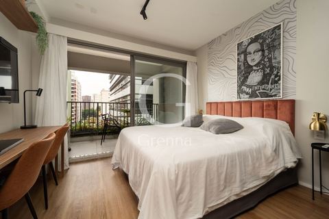 Apartamento à venda em Moema, 30 m²