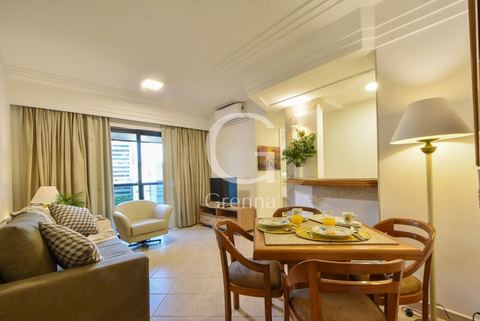 Flat à venda em Itaim Bibi, 43 m²